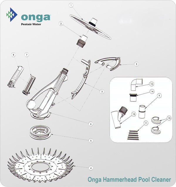 Onga Hammerhead Swivel Onga Hammerhead Swivel
